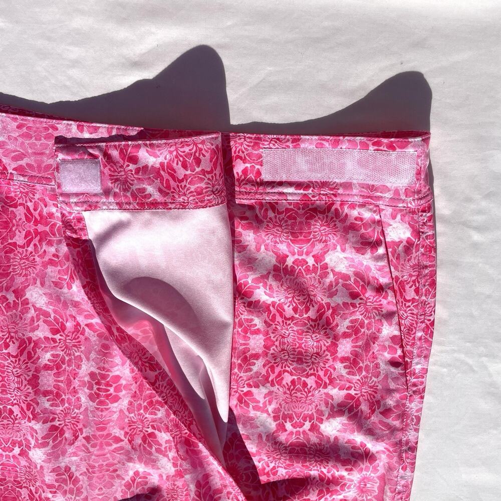 RipSkirt Hawaii Length 3 Wrap Skirt Womens XXL Pink Floral - Picture 4 of 7